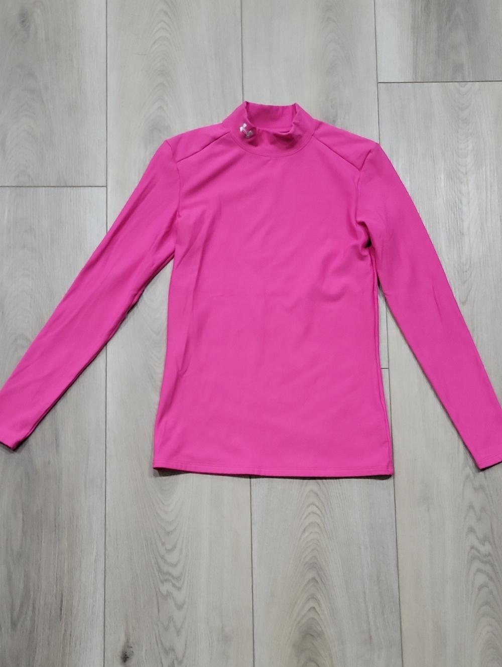 Under Armour Women’s Long-Sleeve Mock Neck Top - Fuchsia Pink